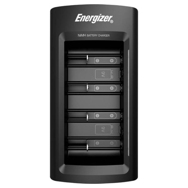 Univerzální nabíječka akumulátorů s LCD displejem pro AA, AAA, C, D a 9V ENERGIZER