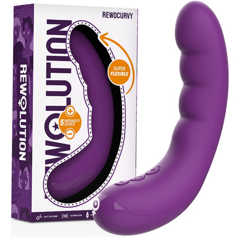 REWOLUTION Rewocurvy flexibilní vibrátor