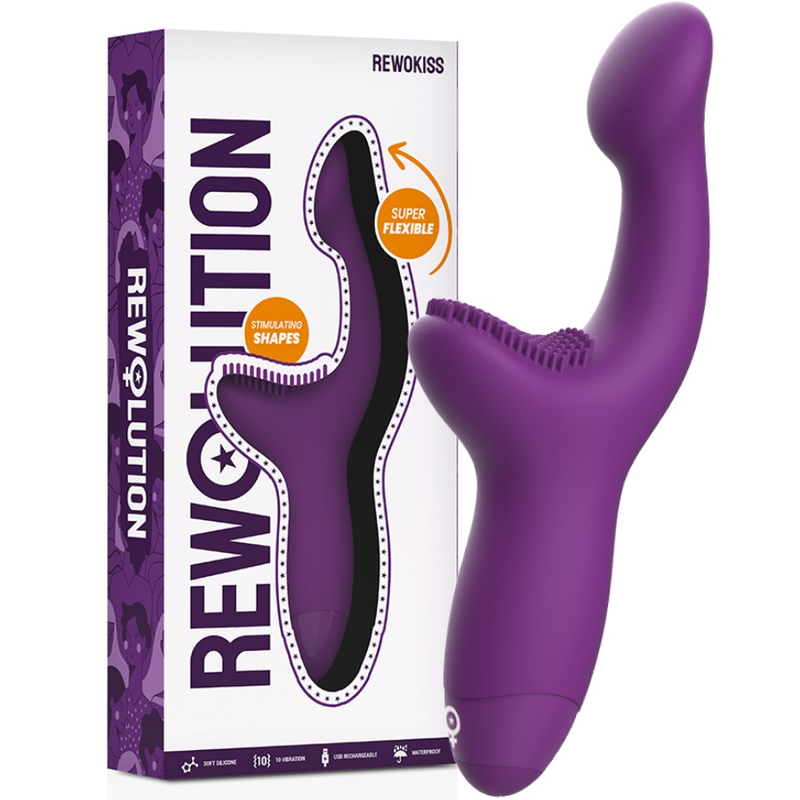 REWOLUTION REWOKISS vibrátor se dvěma motory