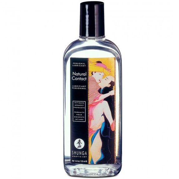 SHUNGA Natural Contact lubrikační gel na vodní bázi, 125 ml