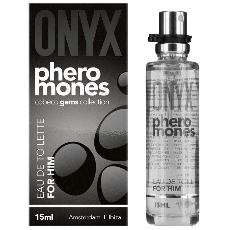 COBECO Onyx parfém s feromony, toaletní voda pro něj, 15 ml