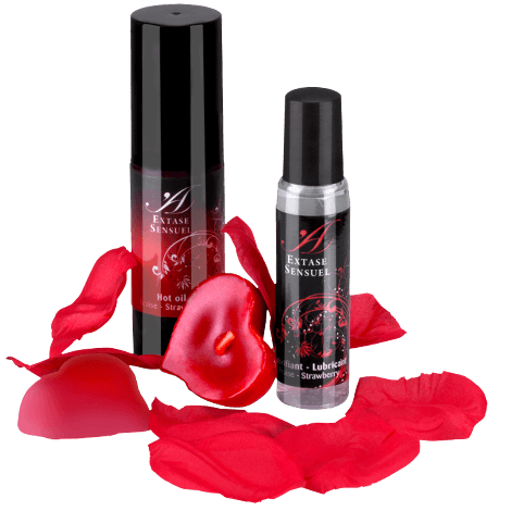 Extase Sensual dárková sada Red Temptation na masáž