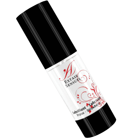 Lubrikační gel Extase Sensual s jahodovou příchutí, 100 ml
