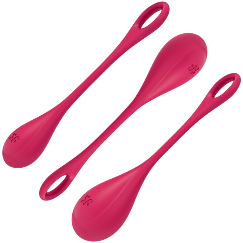 Satisfyer Yoni Power 1, stimulátor klitorisu, červený