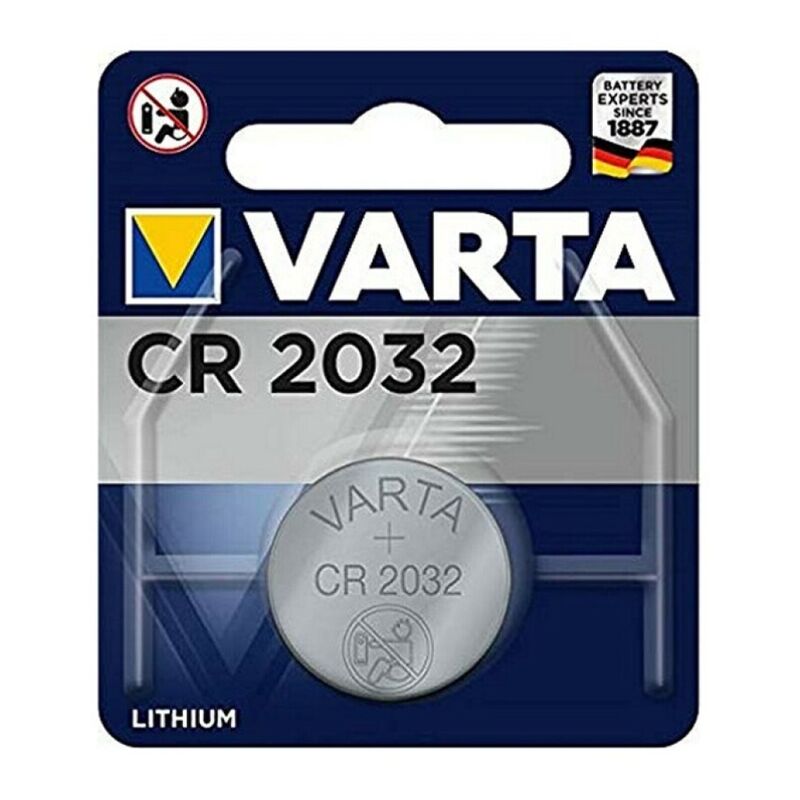 Lithiová knoflíková baterie CR2032 3 V s dlouhou životností pro hodinky a elektroniku VARTA