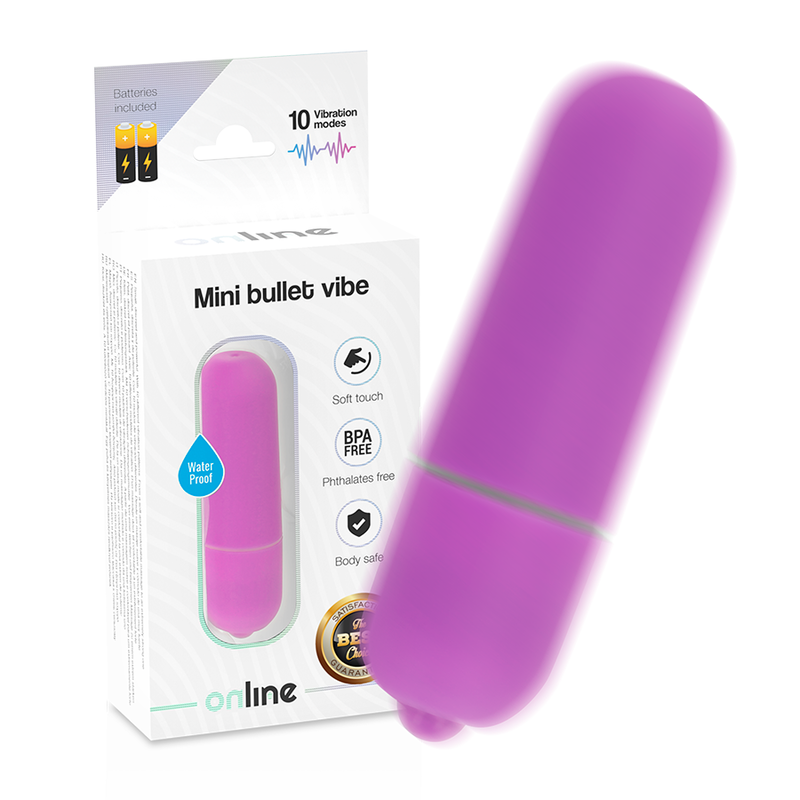 ONLINE Mini Bullet Vibe Purple minivibrátor
