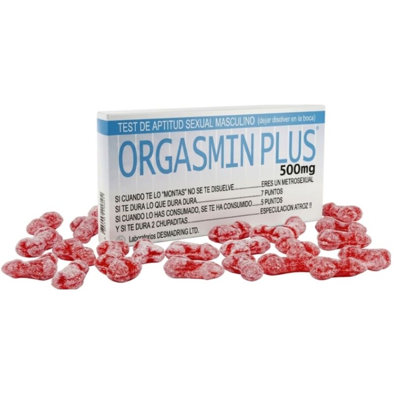 DIABLO GOLOSO Orgasmin Plus bonbonová krabička, vtipný erotický dárek