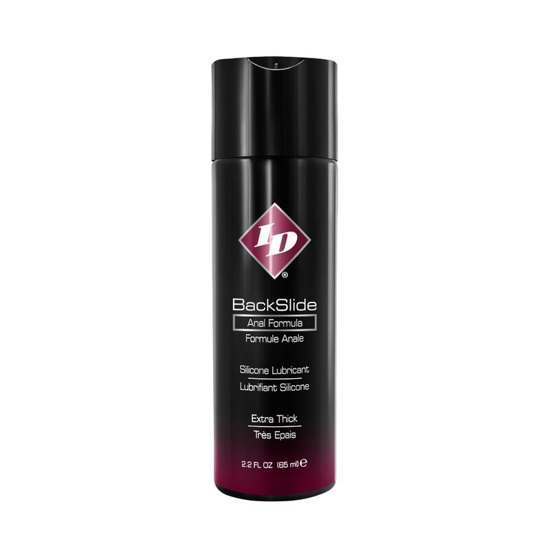 ID Back Slide silikonový lubrikační gel pro anální sex, 65 ml
