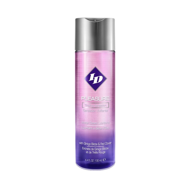 ID Pleasure lubrikační gel na vodní bázi s brnivým efektem, 130 ml
