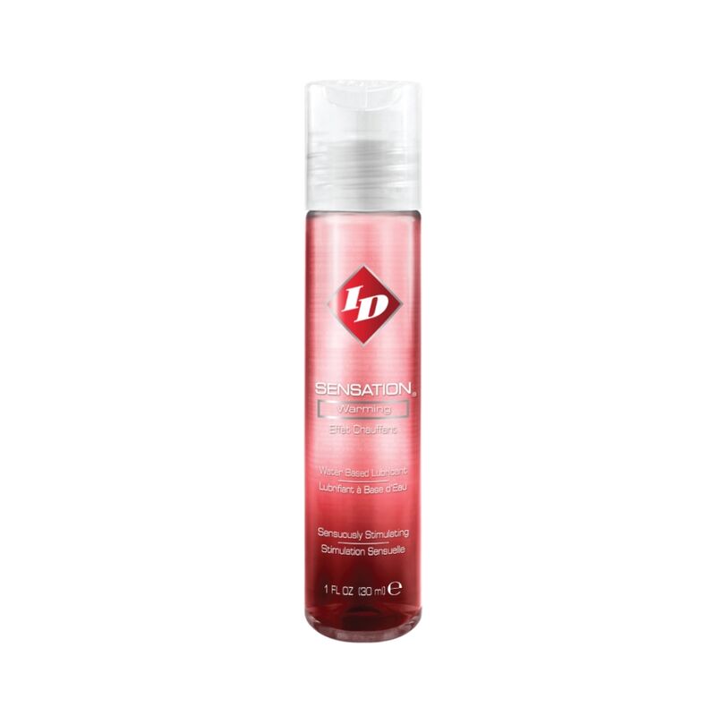 Zahřívací lubrikační gel ID Sensation na vodní bázi, 30 ml
