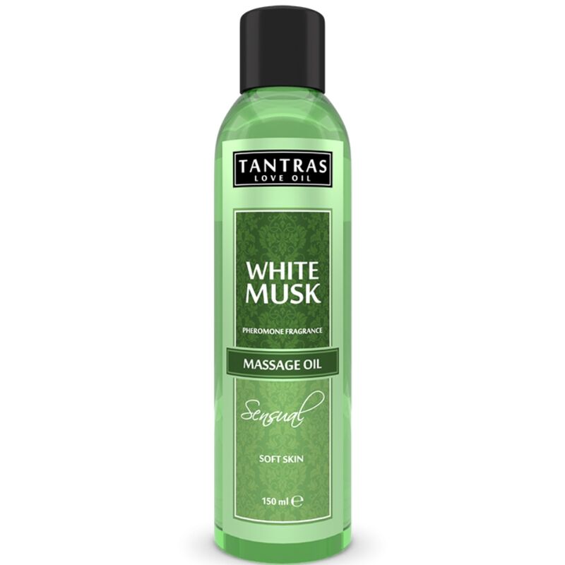 Intimateline Tantras masážní olej s vůní bílého pižma 150 ml