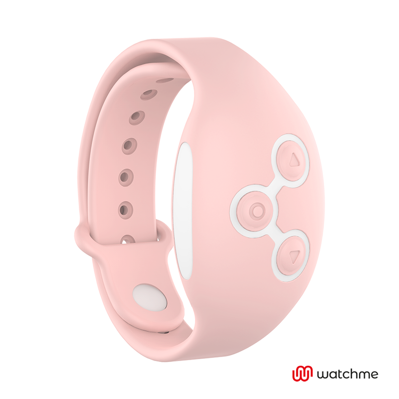 Hodinky WATCHME Wireless Technology v jemně růžové barvě pro dálkové ovládání