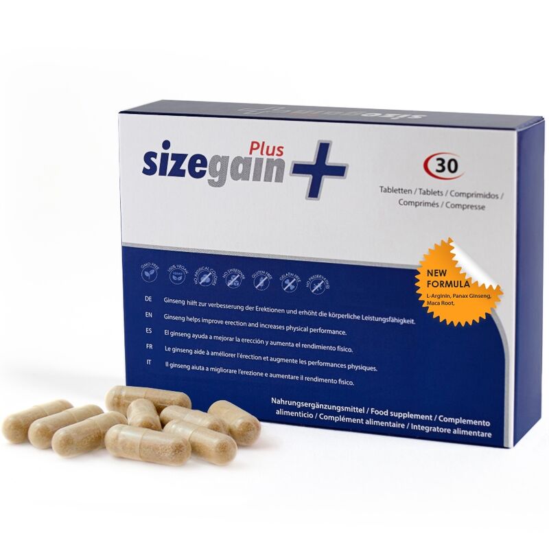 Doplněk stravy pro muže 500COSMETICS SizeGain Plus
