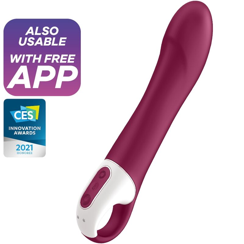 Vibrátor na bod G Satisfyer Big Heat