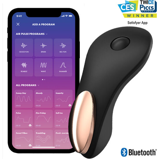 SATISFYER Little Secret vibrátor do kalhotek s dálkovým ovládáním
