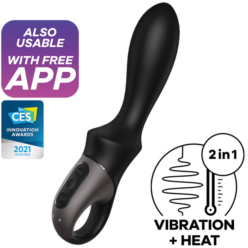 Anální vibrátor Satisfyer Heat Climax ovládaný aplikací
