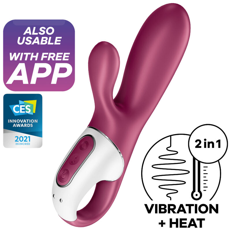 Vibrátor Satisfyer Hot Bunny na bod G