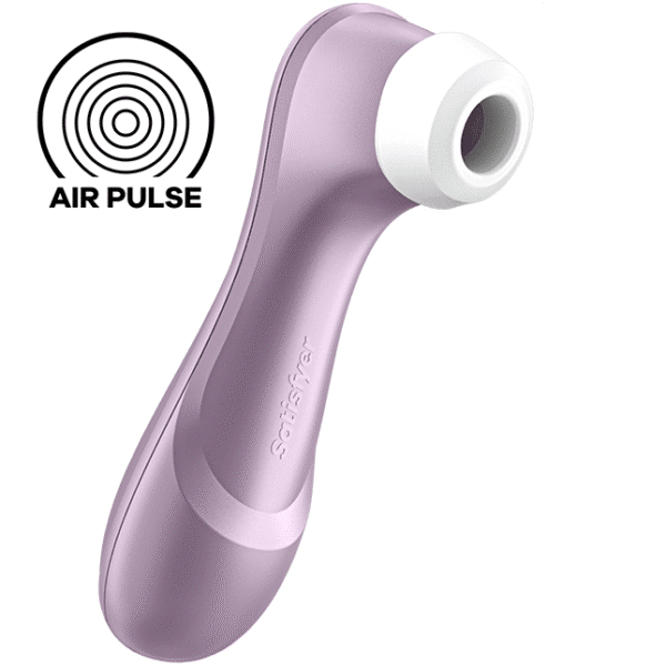 Klitorální stimulátor s tlakovými vlnami pro intenzivní orgasmy, silikonový SATISFYER