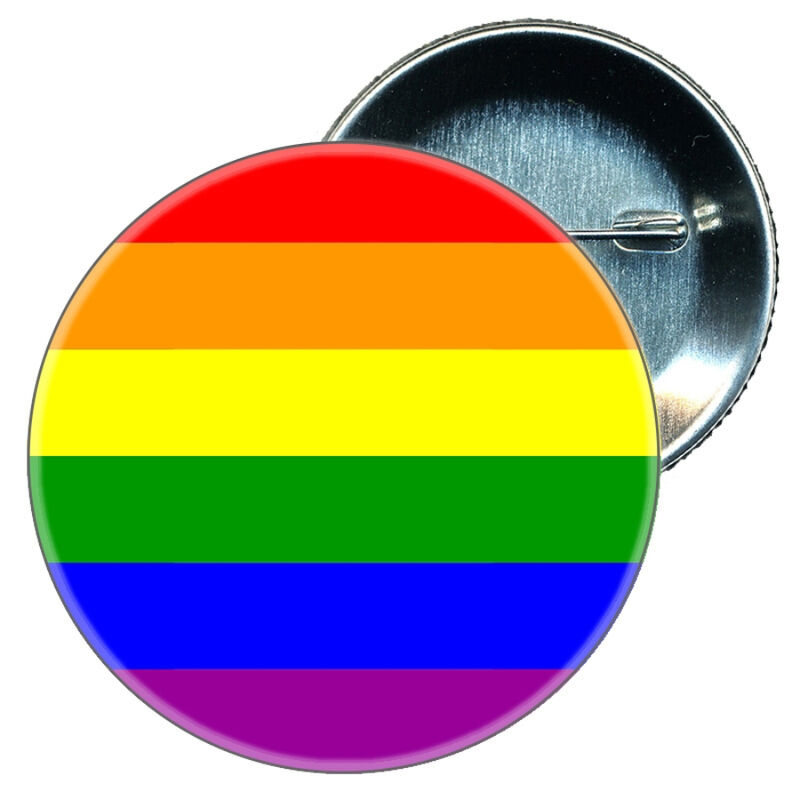 PRIDE odznak s duhovou vlajkou