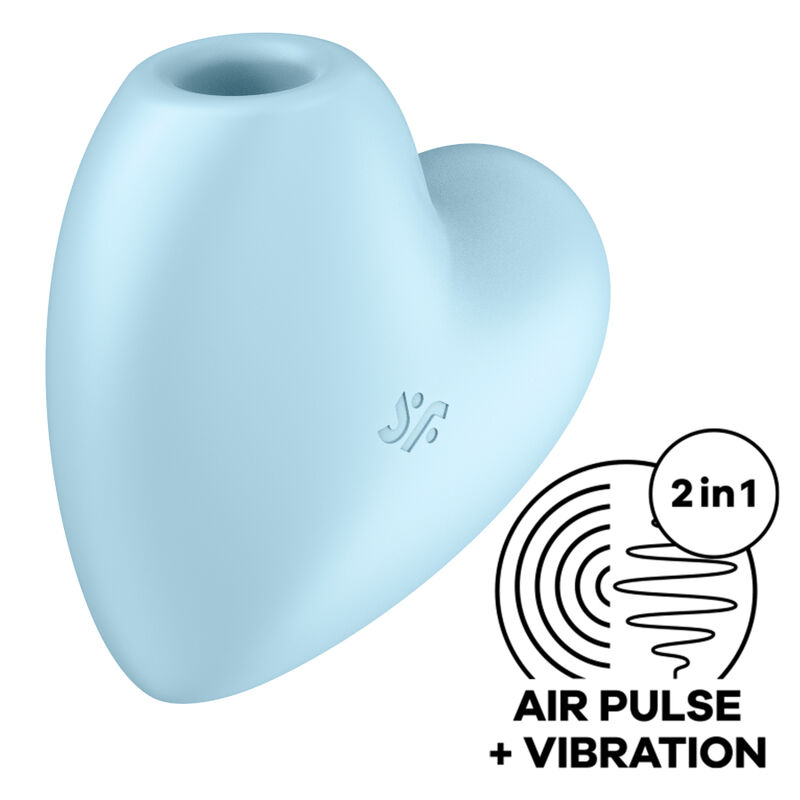 Vibrátor s tlakovými vlnami Satisfyer Cutie Heart