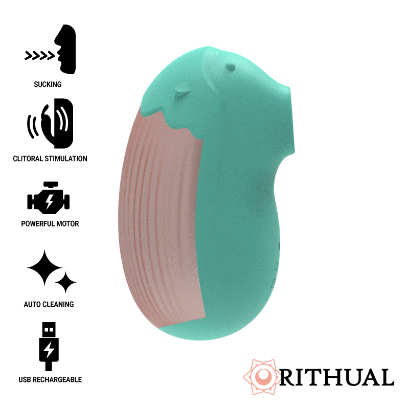 Mini vibrátor RITHUAL Shushu 2.0 ve třech barevných variantách