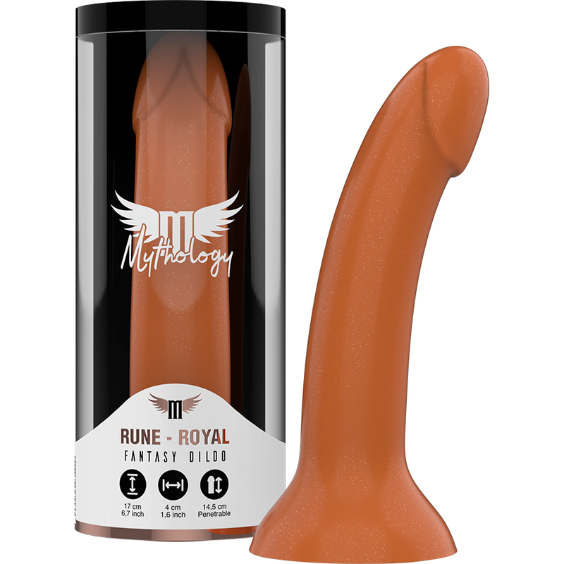 MYTHOLOGY Rune Royal dildo velikosti M s přísavkou
