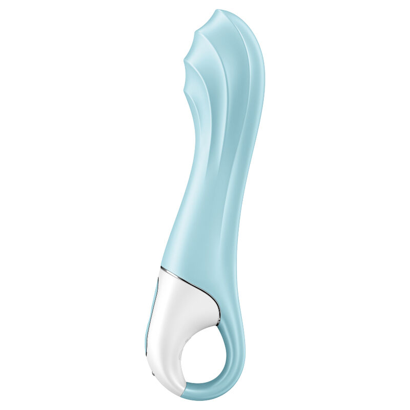 Satisfyer Air Pump Vibrator 5+ vibrátor s aplikací, modrý