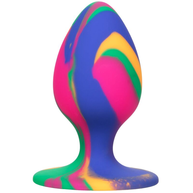 CalExotics Cheeky Medium Tie Dye anální kolík