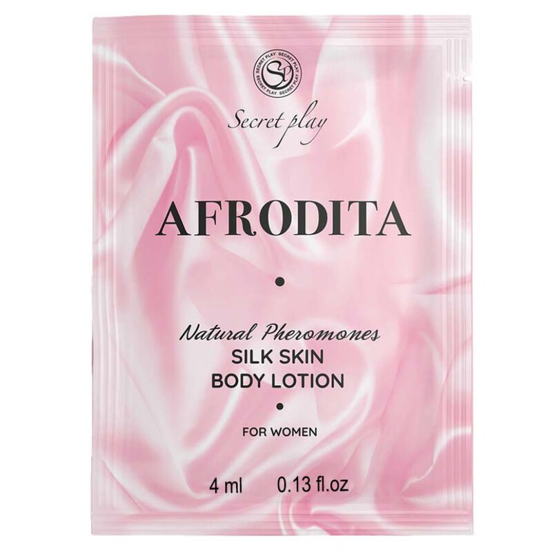 SECRETPLAY Silk Skin Afrodita tělové mléko v jednorázové dávce