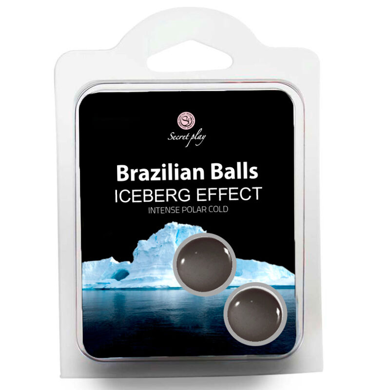 SECRET PLAY Iceberg Effect Brazilské kuličky, 2 kusy