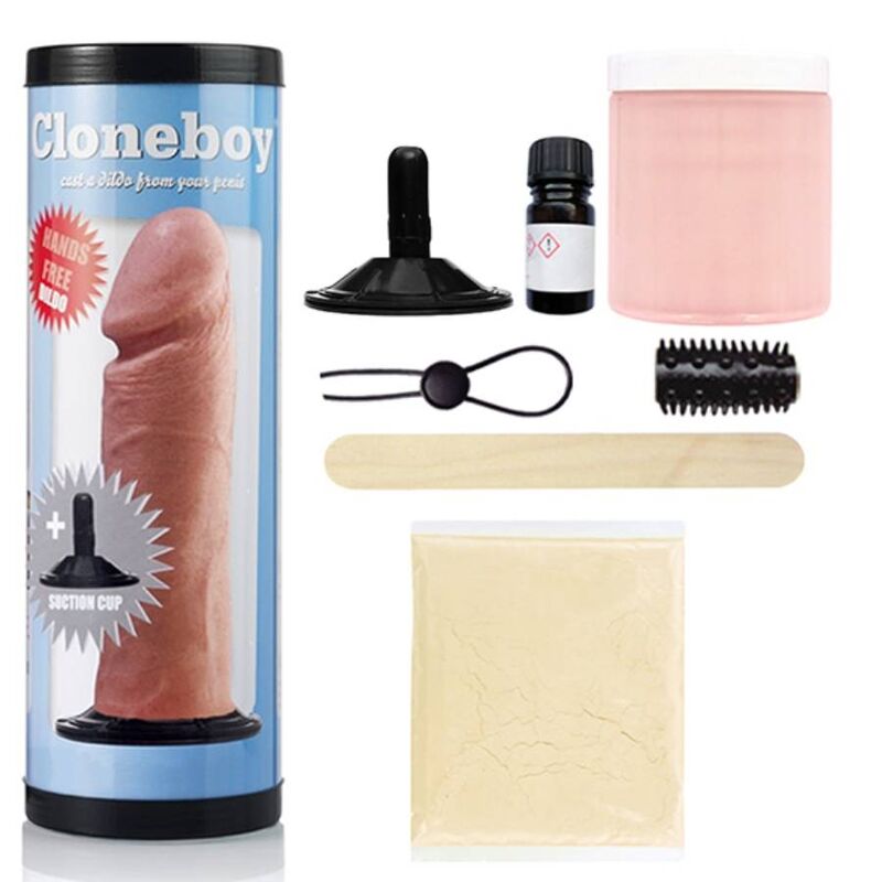 Sada CLONEBOY s přísavkou, růžová