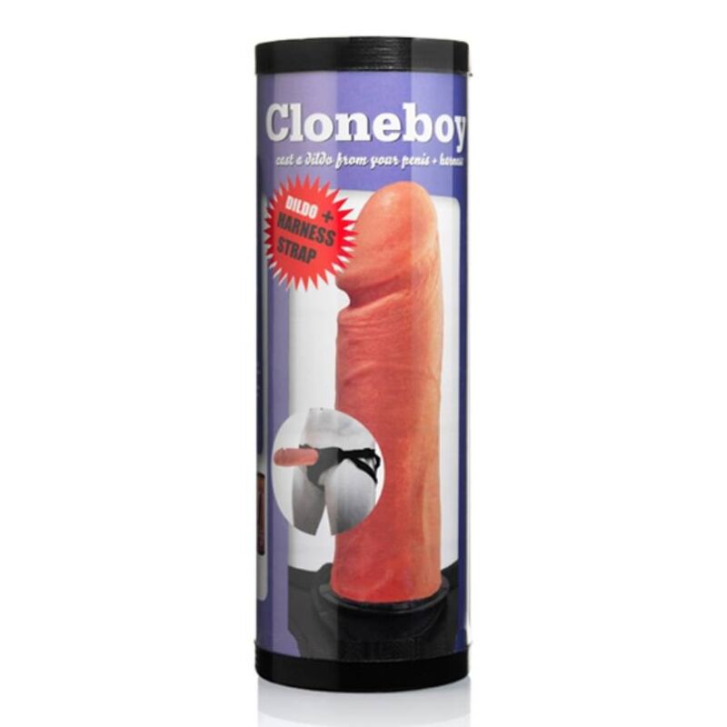 Sada CLONEBOY na výrobu dilda s popruhem k postroji