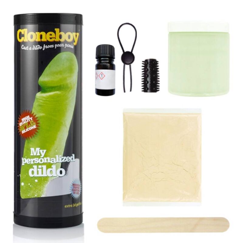 CLONEBOY sada na odlitek penisu Glow in the Dark