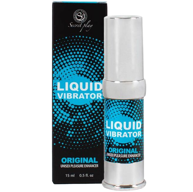 Secretplay Liquid Vibrator unisex stimulační gel, 15 ml