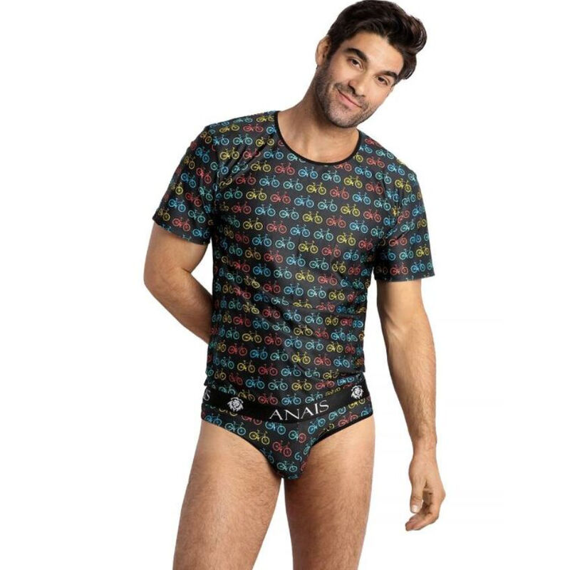Přiléhavé pánské tričko z pružného materiálu pro sexy siluetu ANAIS