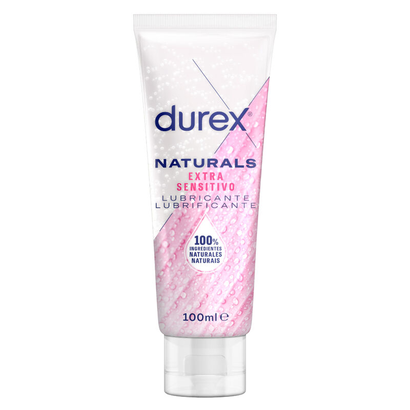 Durex Naturals Extra Sensitive lubrikační gel na vodní bázi, 100 ml