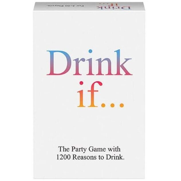 KHEPER GAMES Drink If, anglická hra s kostkou a pitím