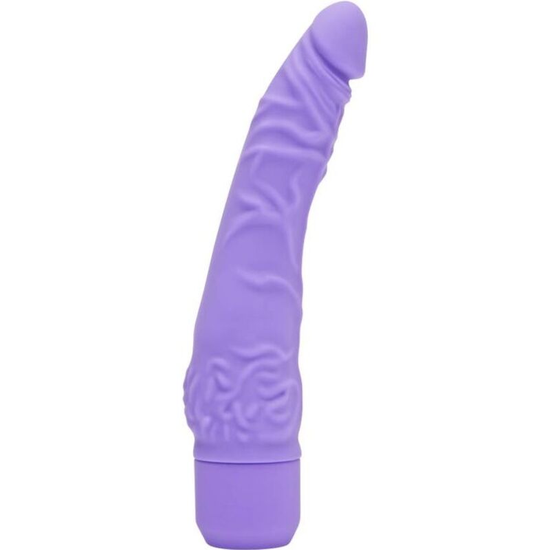 GET REAL Classic Slim realistický vibrátor, fialový