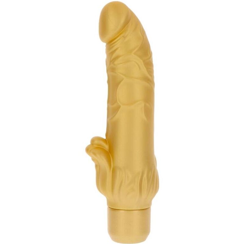 GET REAL Gold Dicker Stim realistický vibrátor