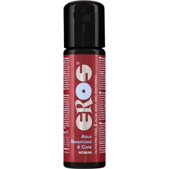 EROS Aqua Sensations & Care Woman lubrikační gel na vodní bázi, 100 ml