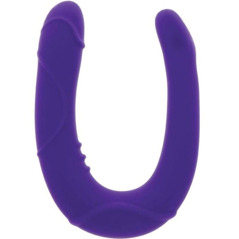 GET REAL Vogue Mini dvojité dildo, fialové