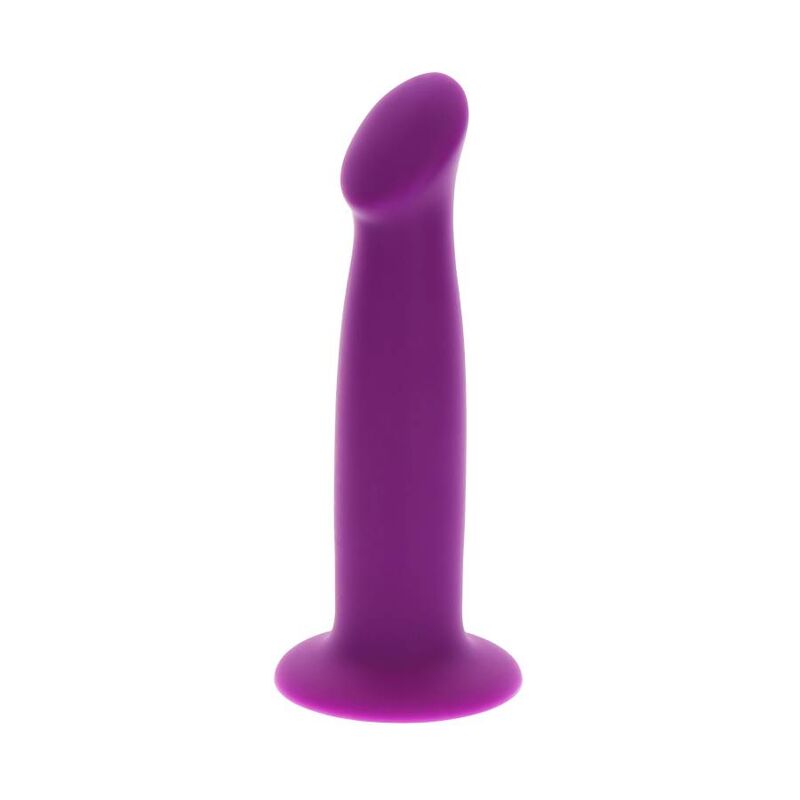 GET REAL Goodhead Dong, fialové silikonové dildo, 12 cm