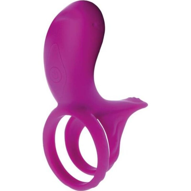 XOCOON Couples Stimulator Ring ve fuchsiové barvě