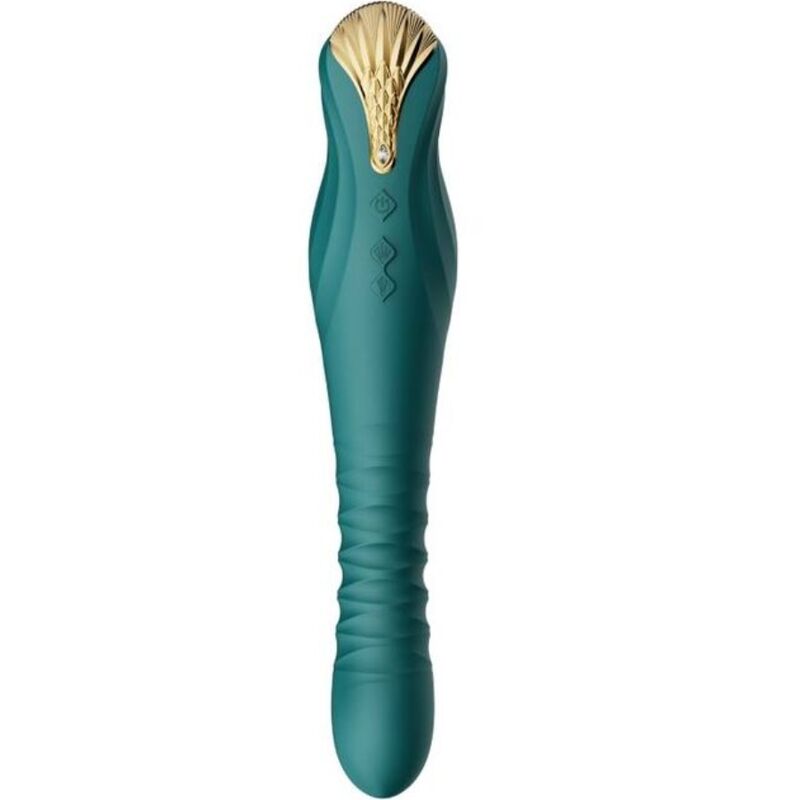 Vibrátor ZALO King Thruster Green