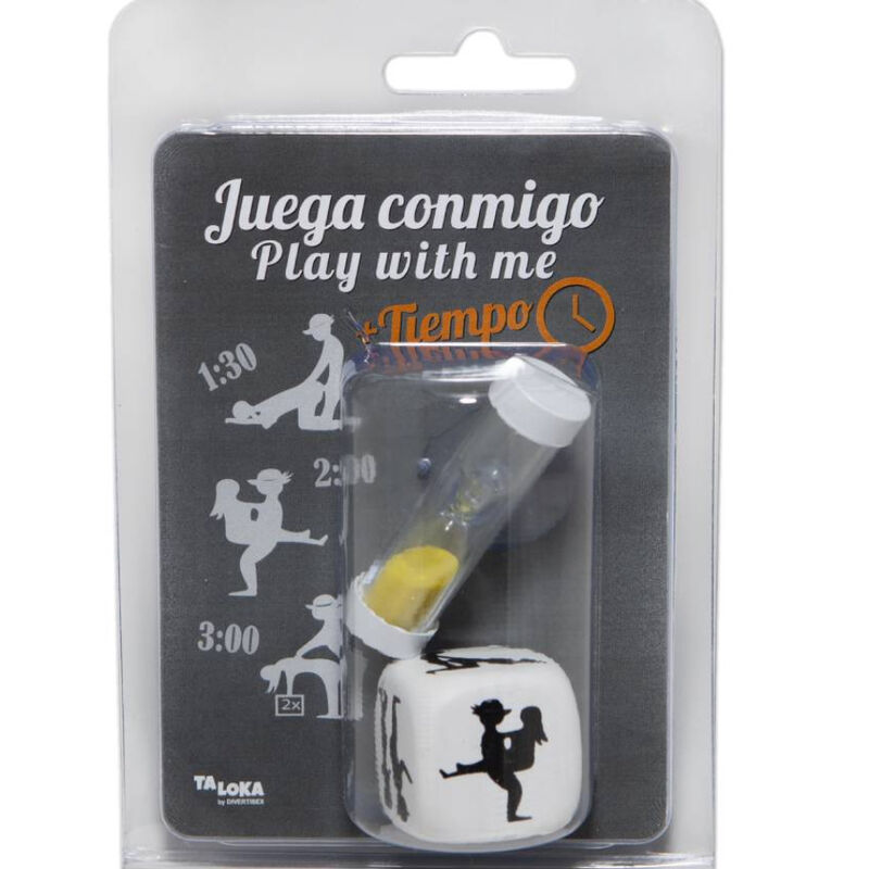 TALOKA Play With Me erotická hra s kostkou a přesýpacími hodinami