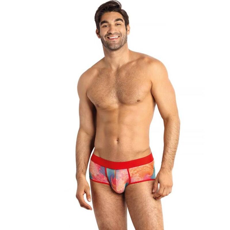 Sexy boxerky z lycry se širokým pohodlným pasem na každý den ANAIS MEN