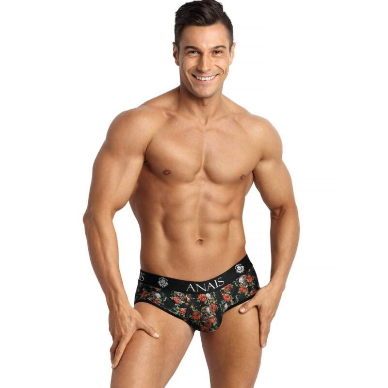 Bikiny jockstrap s odhaleným zadečkem z měkkého pružného materiálu pro pohodlí ANAIS MEN