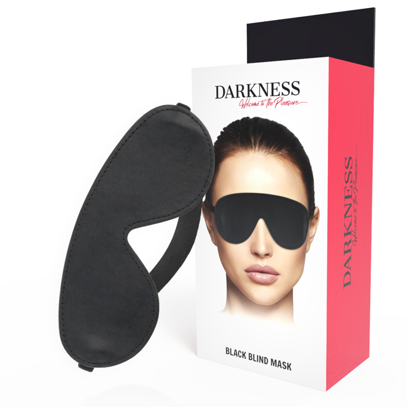 Bondage maska na oči DARKNESS, černá