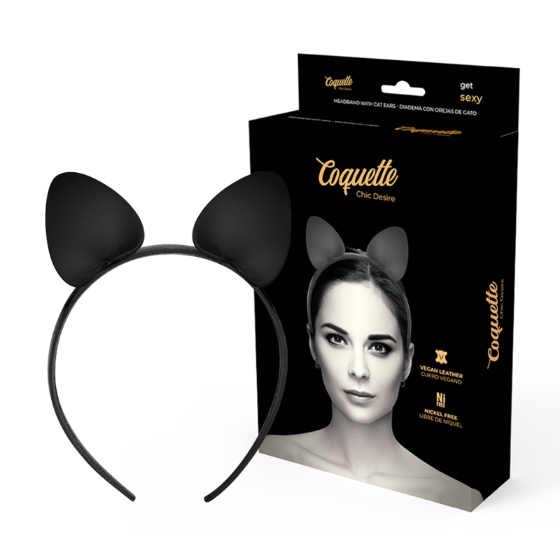 Čelenka Coquette Chic Desire s kočičími oušky