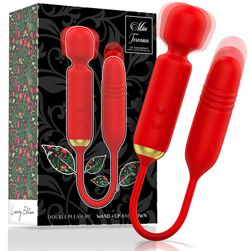 MIA Toscana Double Pleasure Wand s automatickým pohybem